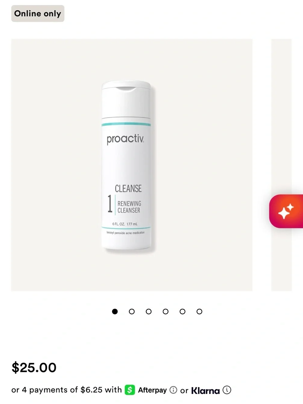 Proactiv Renewing Cleanser - White with Teal Accent